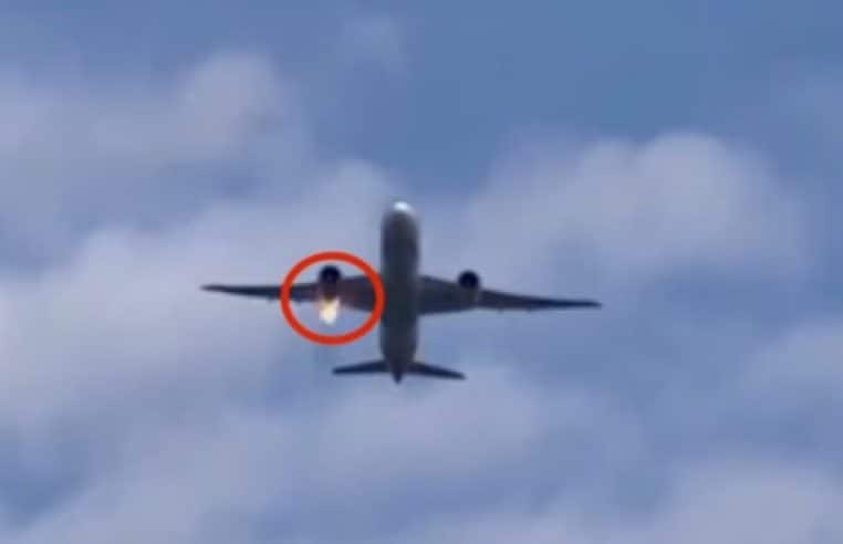 Why a plane can fly even with a broken engine and what happens if it catches fire