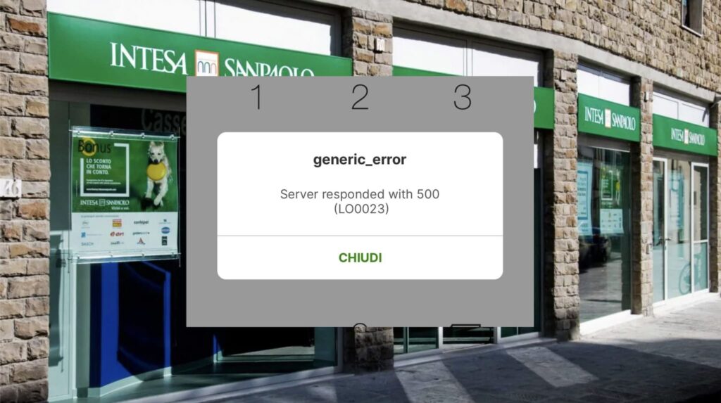 Intesa Sanpaolo down today, still problems with the bank's app: why it doesn't work and what's happening