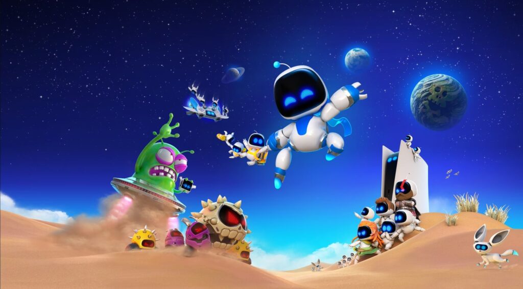 PlayStation lancia la sua nuova mascotte: si chiama Astro Bot e arriva con la vecchia memory card