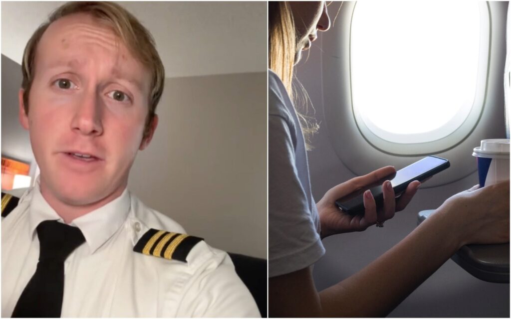 Why we need to take cell phones offline in flight: a pilot explains why in a video