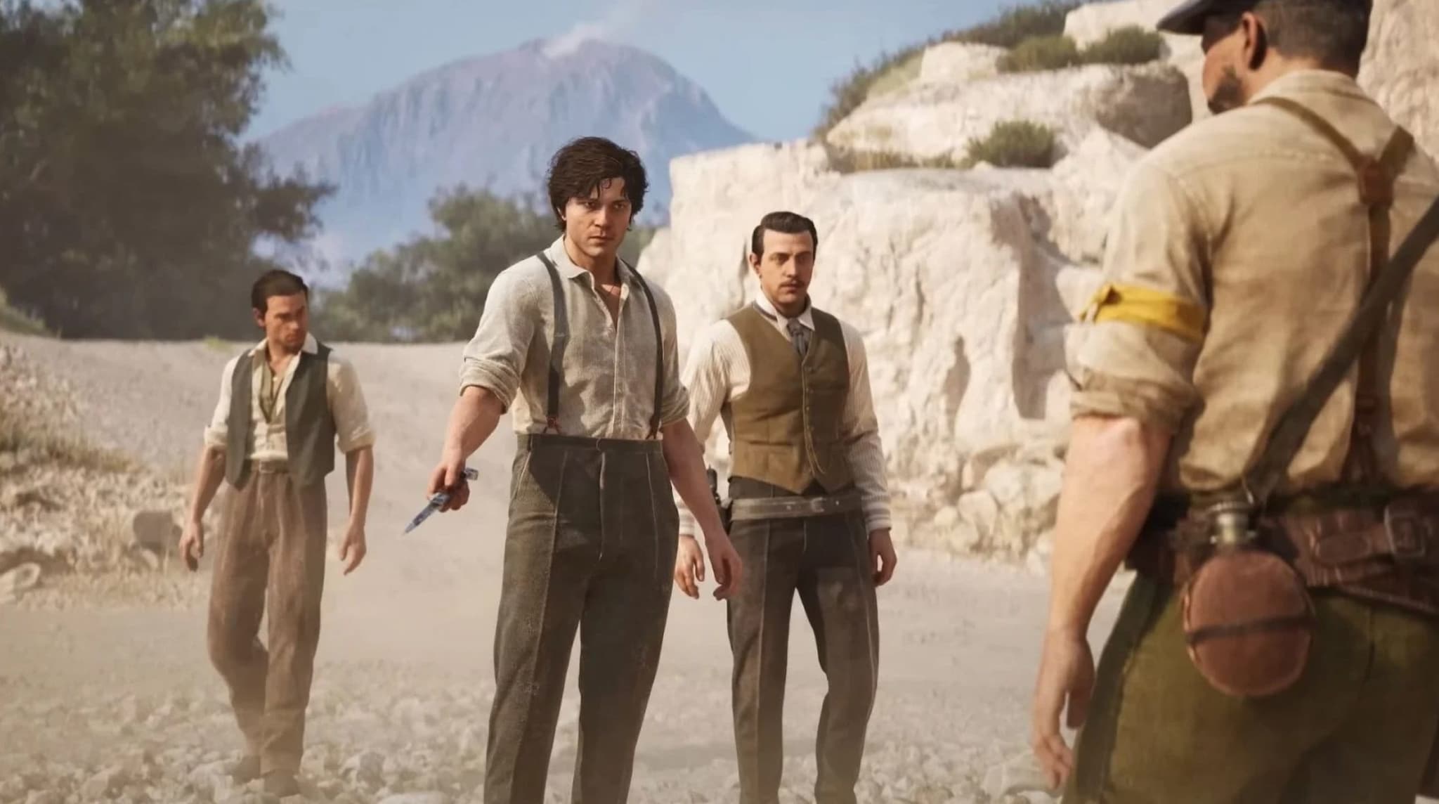The video game about the mafia set in Sicily at the beginning of the 20th century, the story of Mafia The Old Country