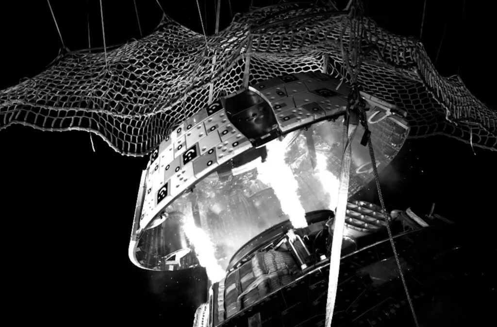 The capsule with which we will return to the Moon has faced the most violent test: the outcome gives us hope