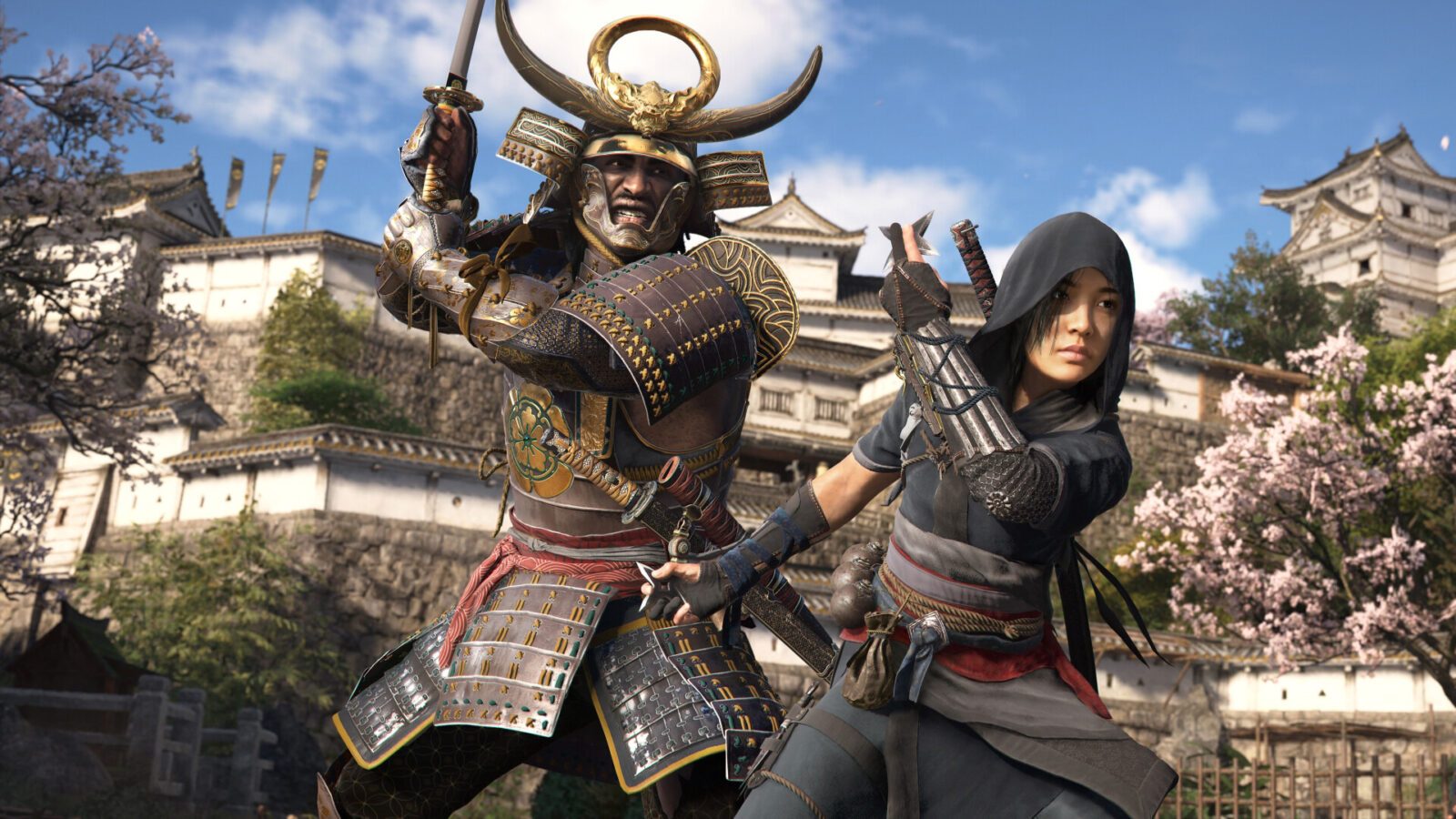 Assassin's Creed Shadows | Naoe and Yasuke are the two protagonists. The first is skilled in stealth and exploration, the second in direct combat.