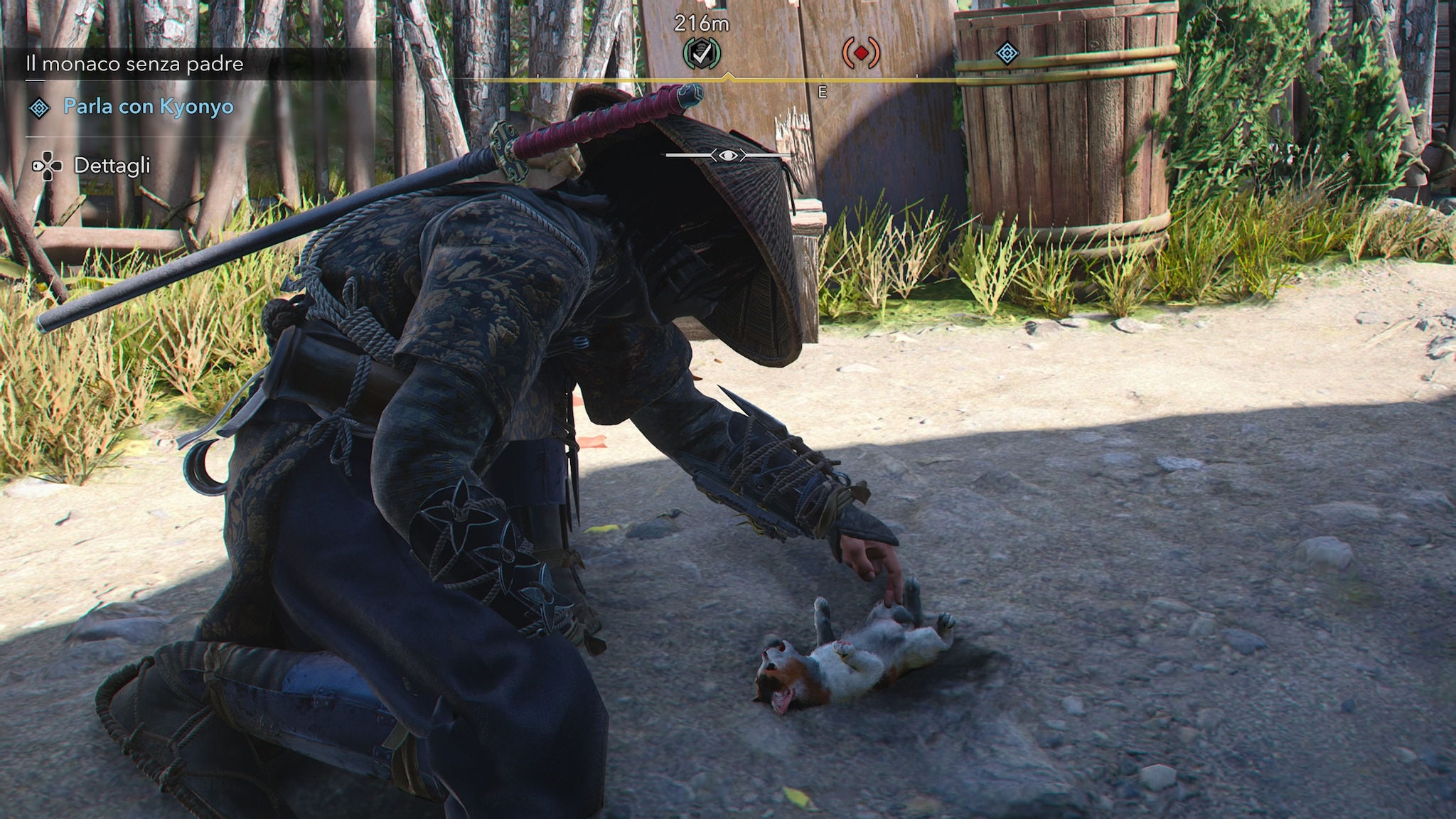 Assassin's Creed Shadows | There is no shortage of animals to be pampered, which can also be welcomed in our refuge.