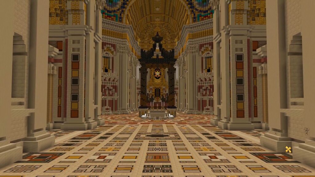On Minecraft now you can find a perfect reproduction of the Basilica of S. Pietro: why enter it