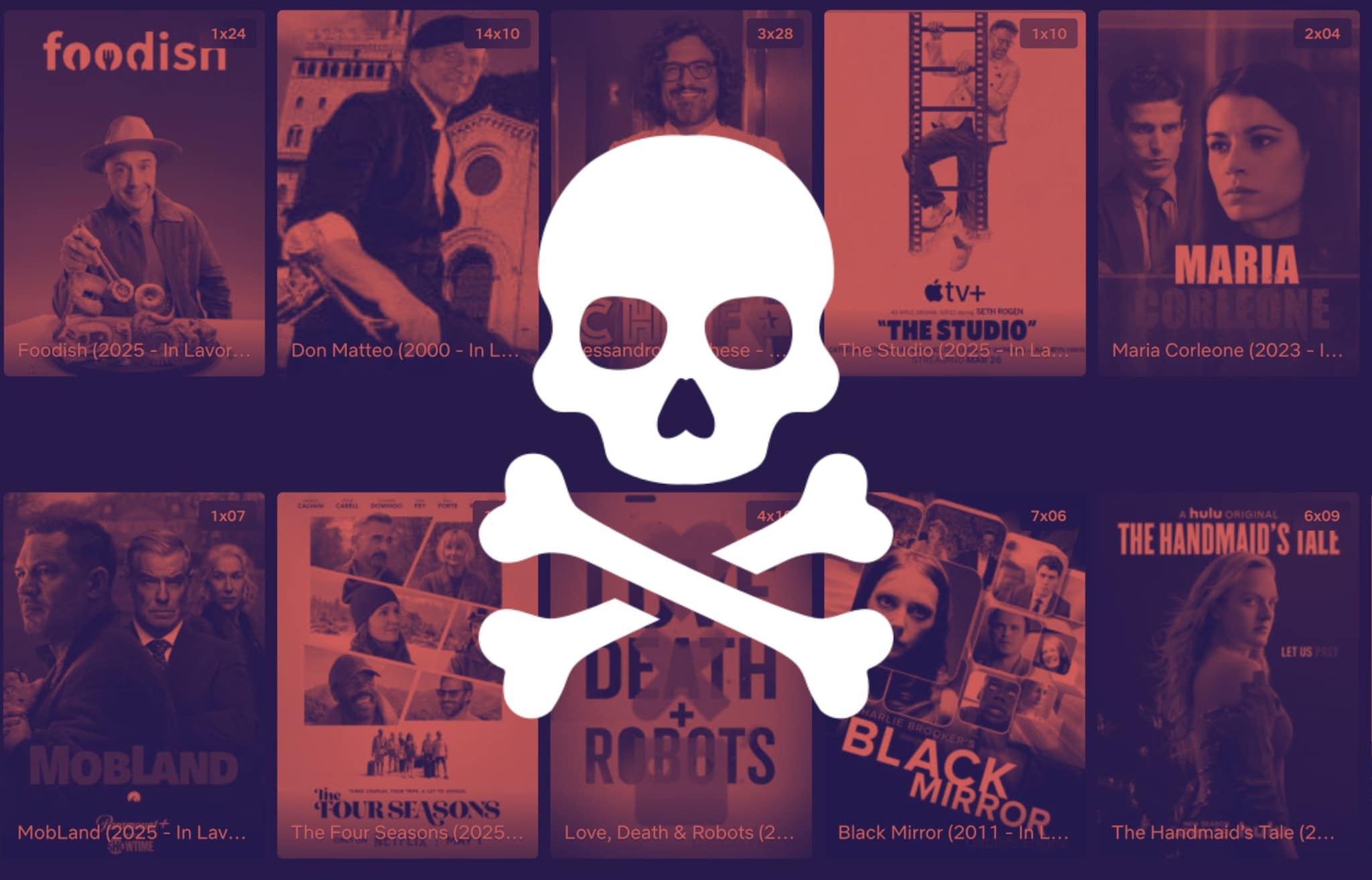 The site with films and pirate series that you cannot close