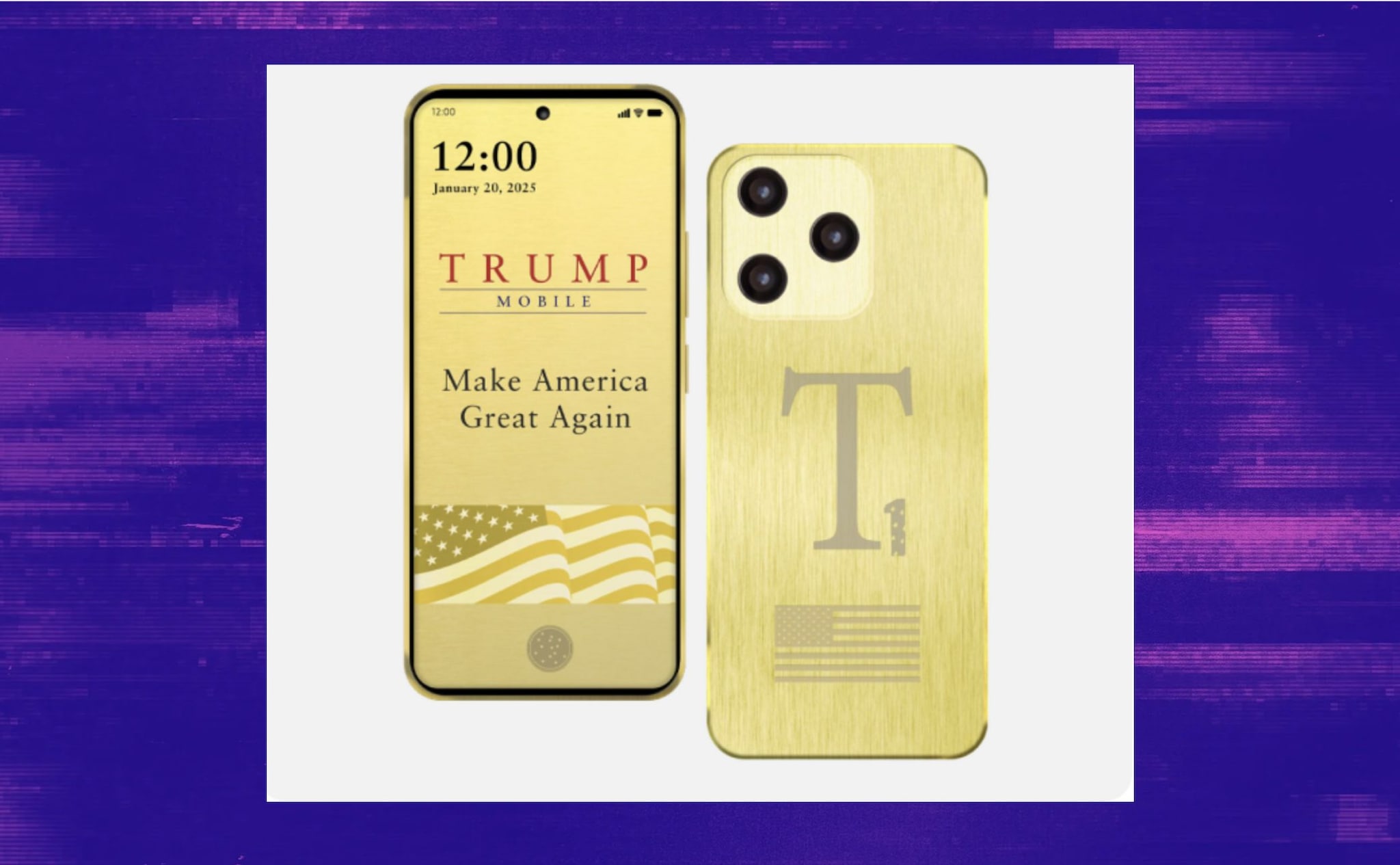 How much does Trump's new phone cost: it is completely golden