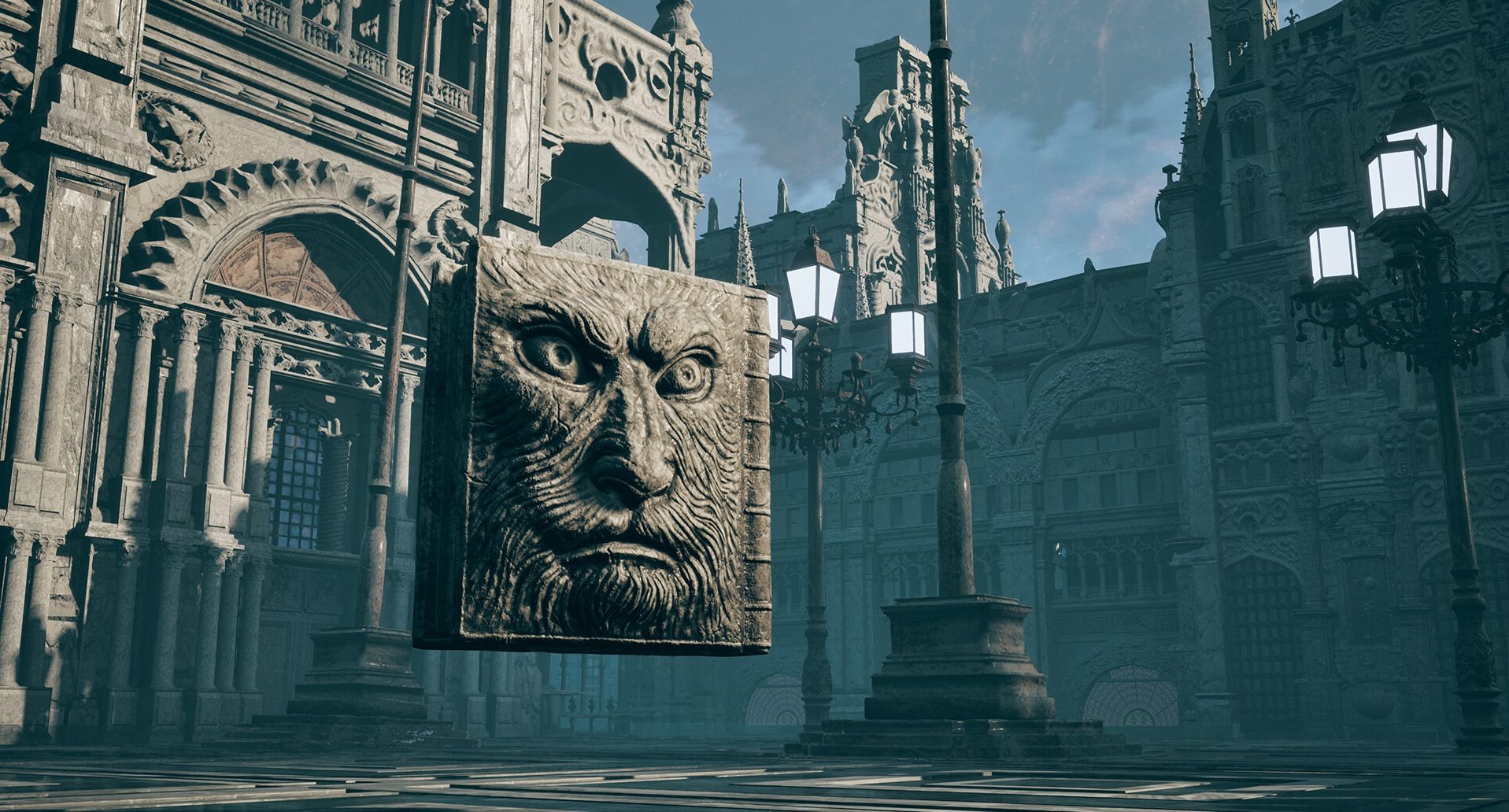 Stonemachia | The game refers to the Fromsoftware school (Elden Ring, Dark Souls), both in the dark lathes, in the game mechanics.