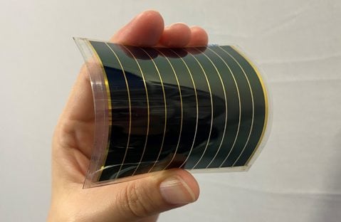 Panel in Perovskite. Credit: Enecoat