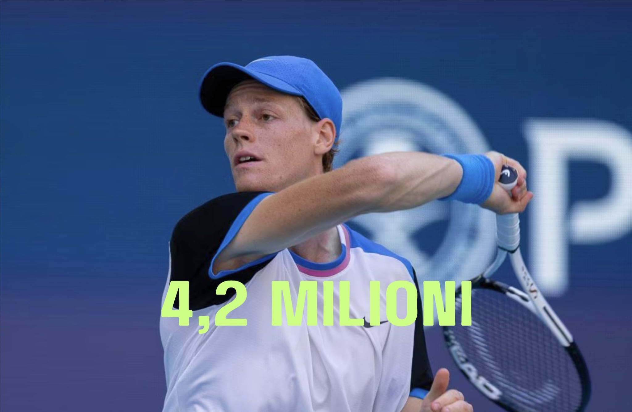 How many followers gained Jannik Sinner after Wimbledon