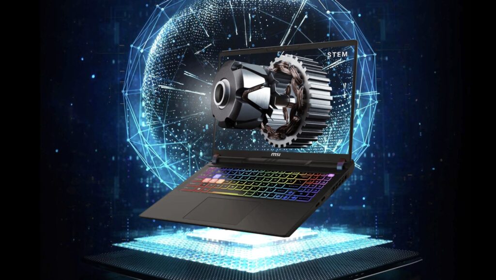 The test of MSI VECTOR AI AI