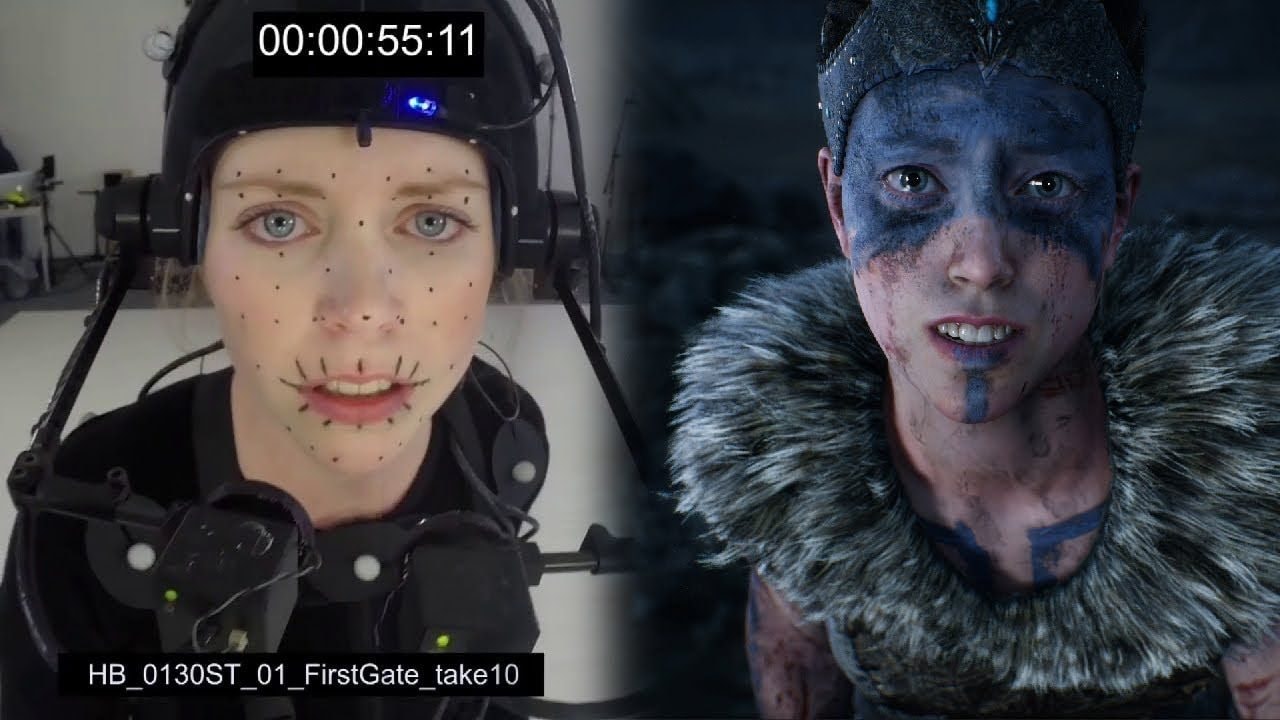 Video games dubbing | Motion Capture (or Mocap) is a technology that records the movement of people or objects to create digital animations. Here Melina Juergens plays Senua of Hellblade.