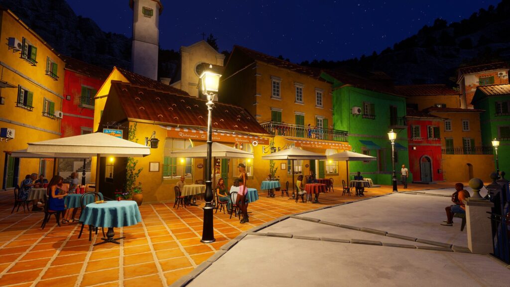 So Italian summer becomes a cozy game