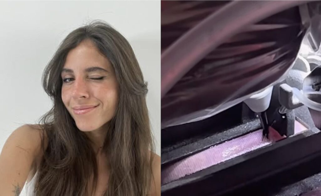 Giulia tells her first tattoo without humans