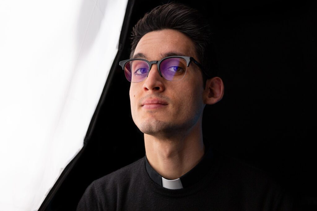 "At 17 my conversion. I am not a narcissus"