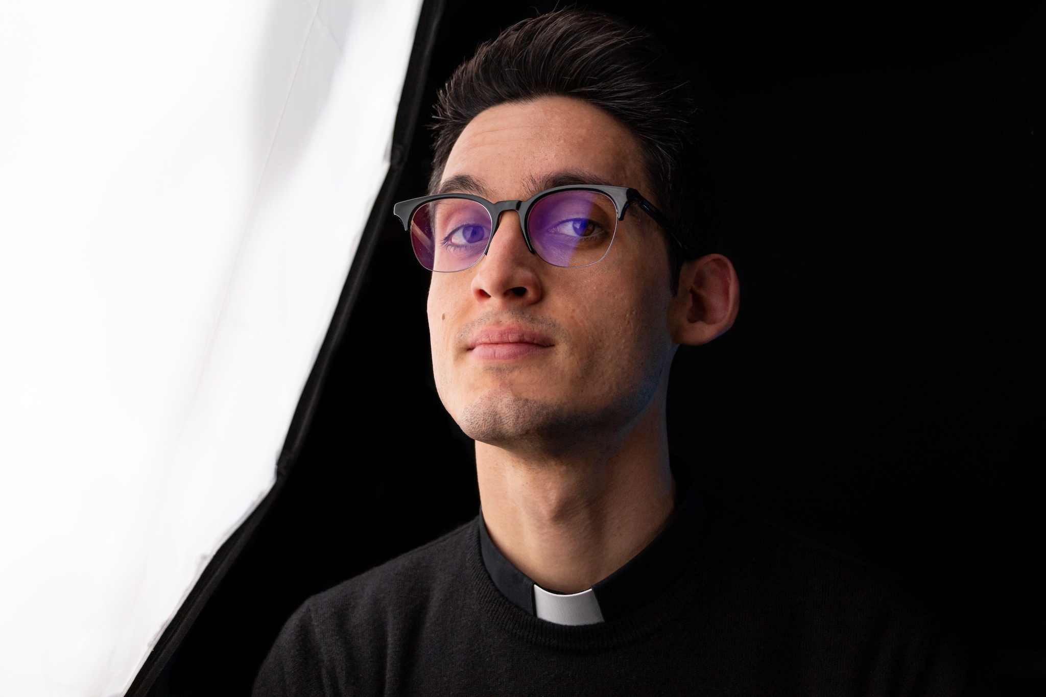 "At 17 my conversion. I am not a narcissus"