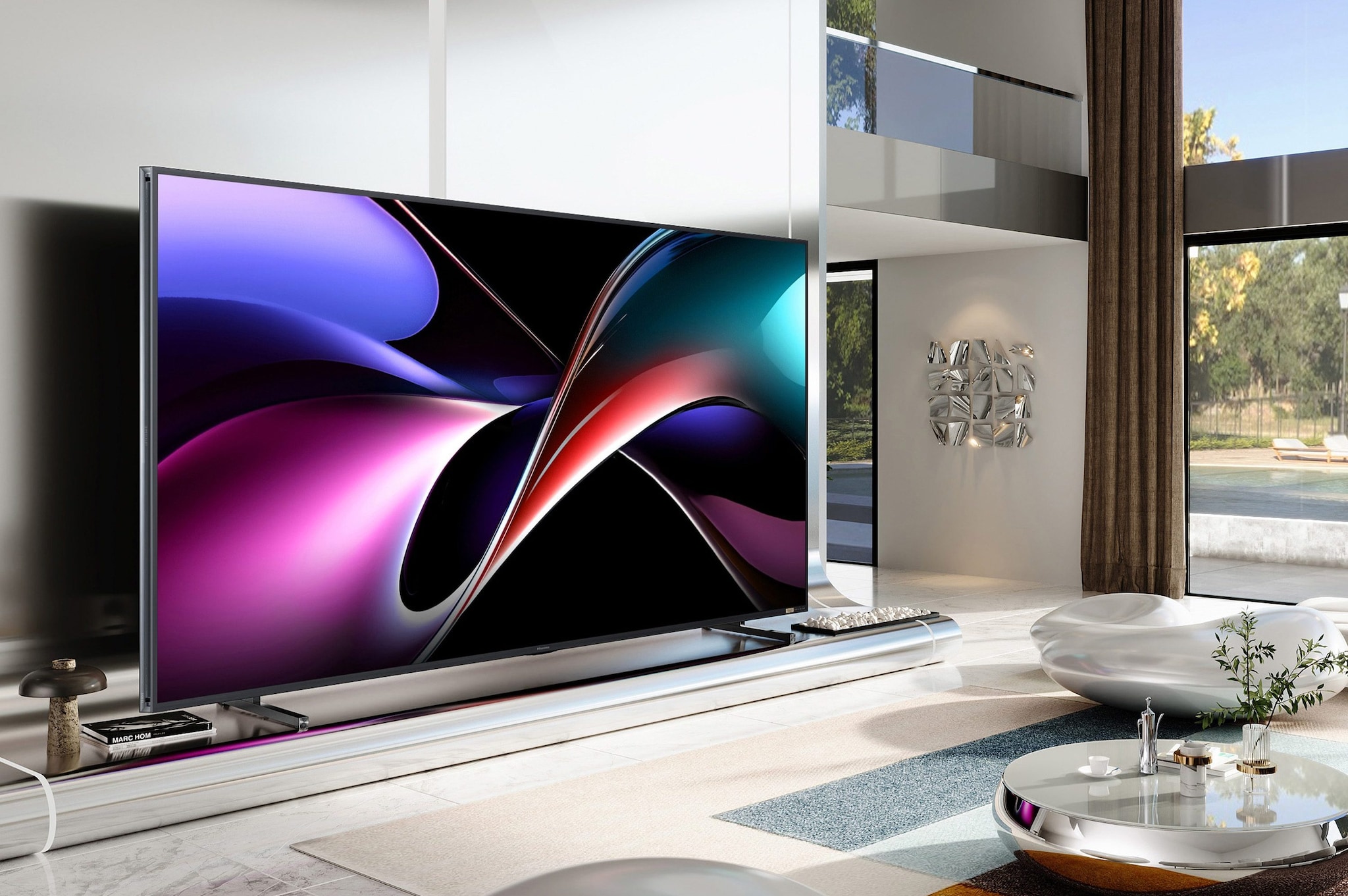 We saw the first images of an 116 ”TV illuminated by RGB Miniled: the launch of Hisense