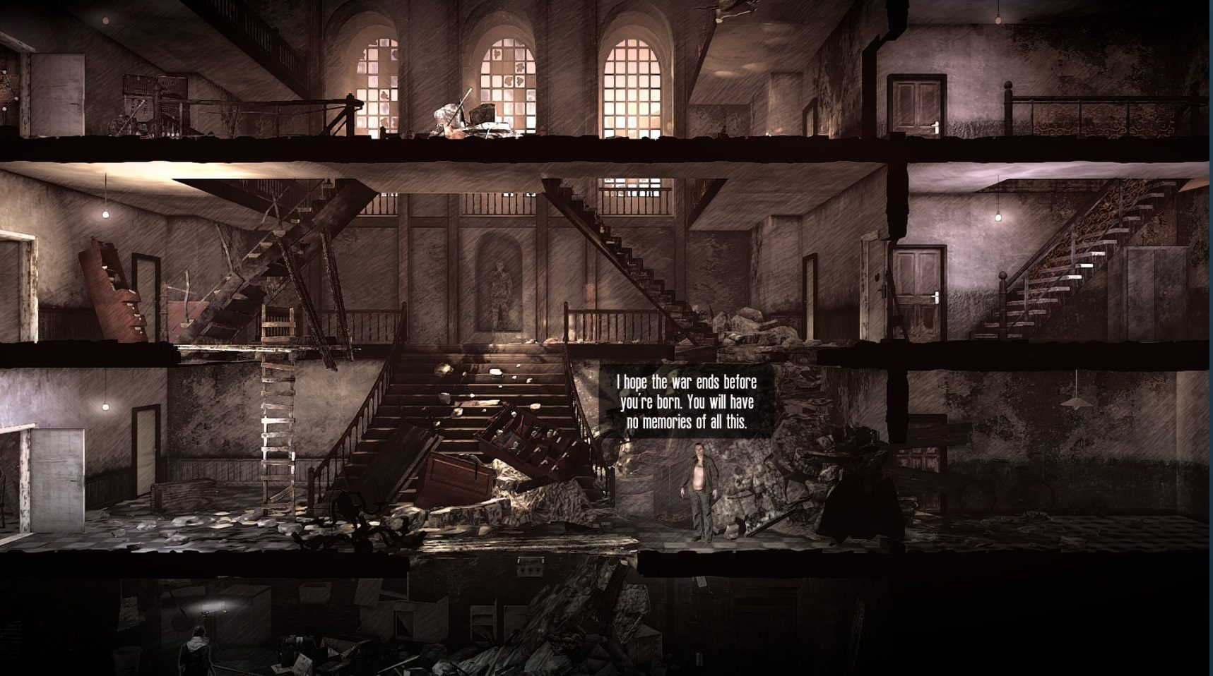 Video games and propaganda | This War of Mine does a thing as trivial as revolutionary in the videogame medium: to live the war from the point of view of civilians.