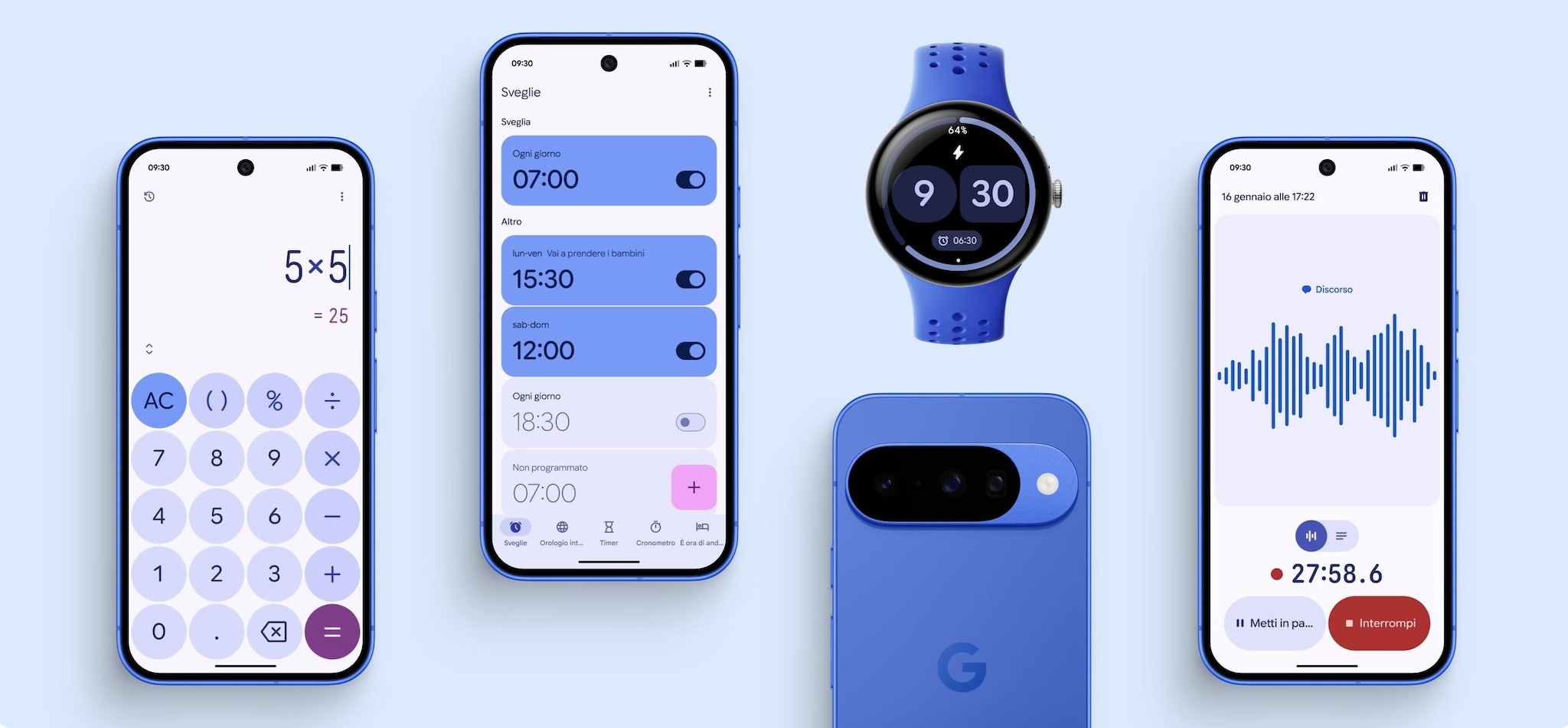 Google | The design of the new pixels