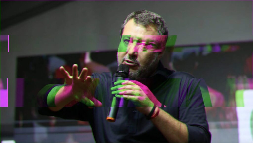 because Matteo Salvini's social media machine has jammed