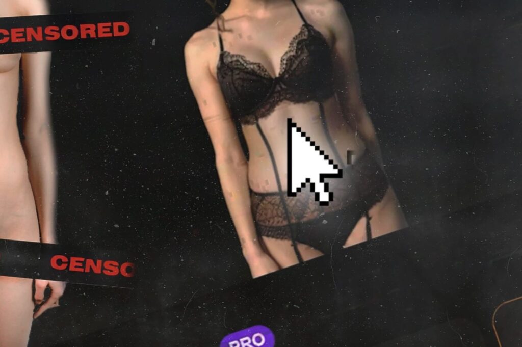 site analysis of nudes done with AI
