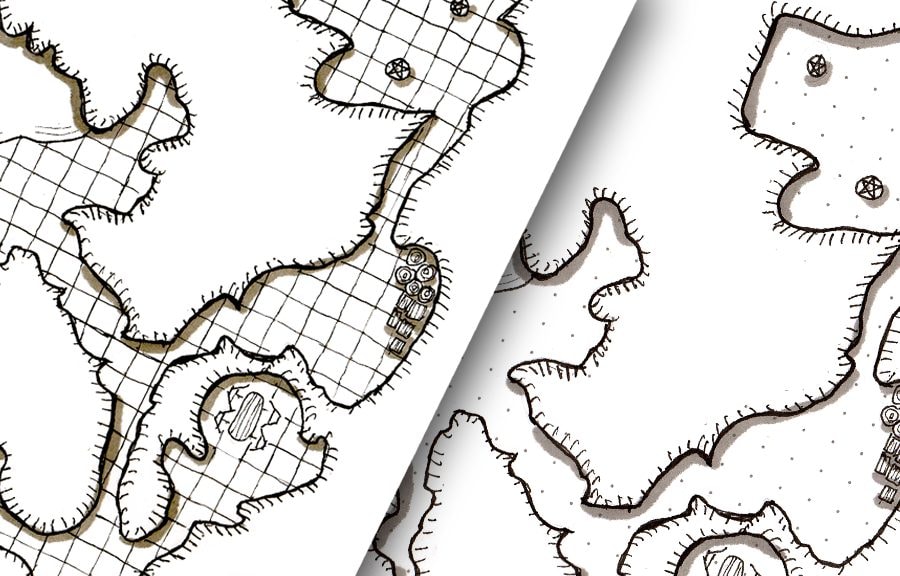 OLD SCHOOL RENASSAINCE | An example of hand-drawn maps.