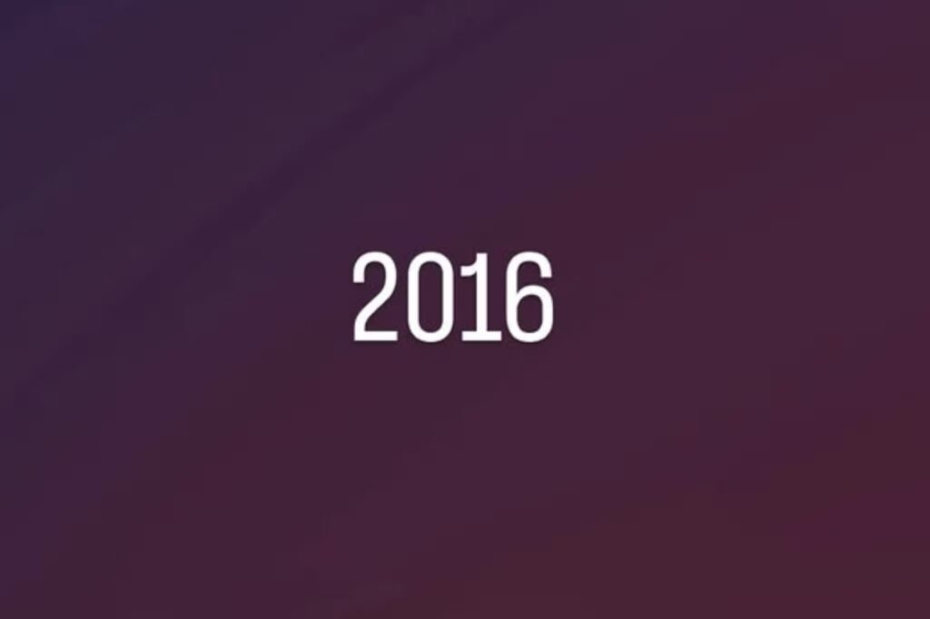 Because everyone is posting photos from 2016