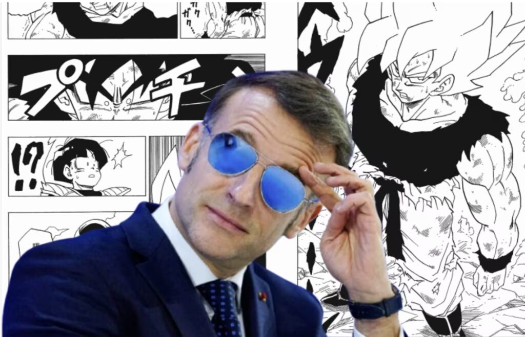 Macron mentioned nerd culture well before the energy wave launched today: all the references